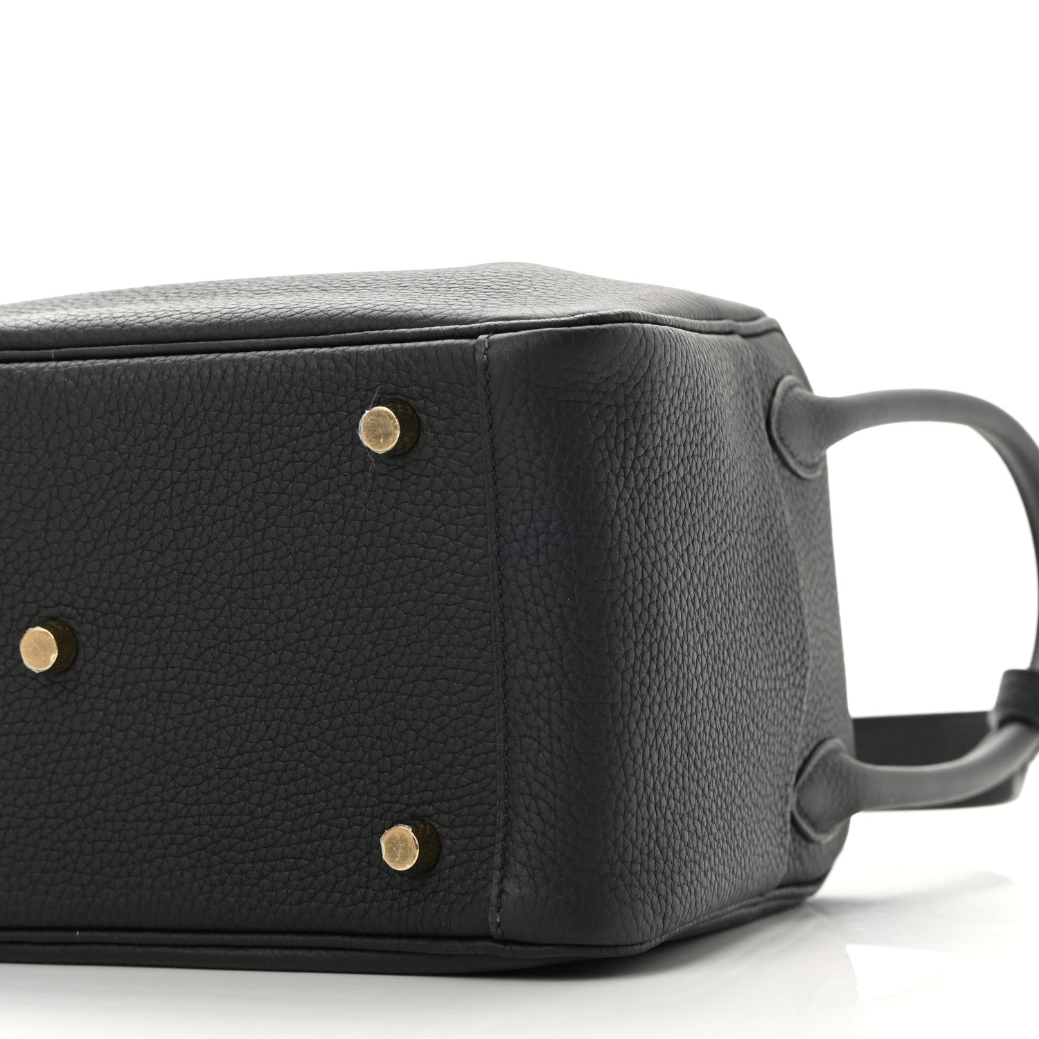 Hermes Taurillon Clemence Lindy 26 Black 10 of 10