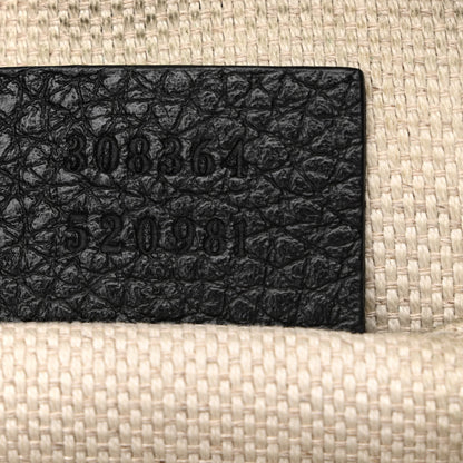 Gucci Pebbled Calfskin Small Soho Disco Bag Black 7 of 14
