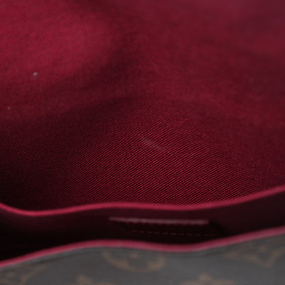 Louis Vuitton Monogram Pochette Felicie Chain Wallet Fuchsia 5 of 11
