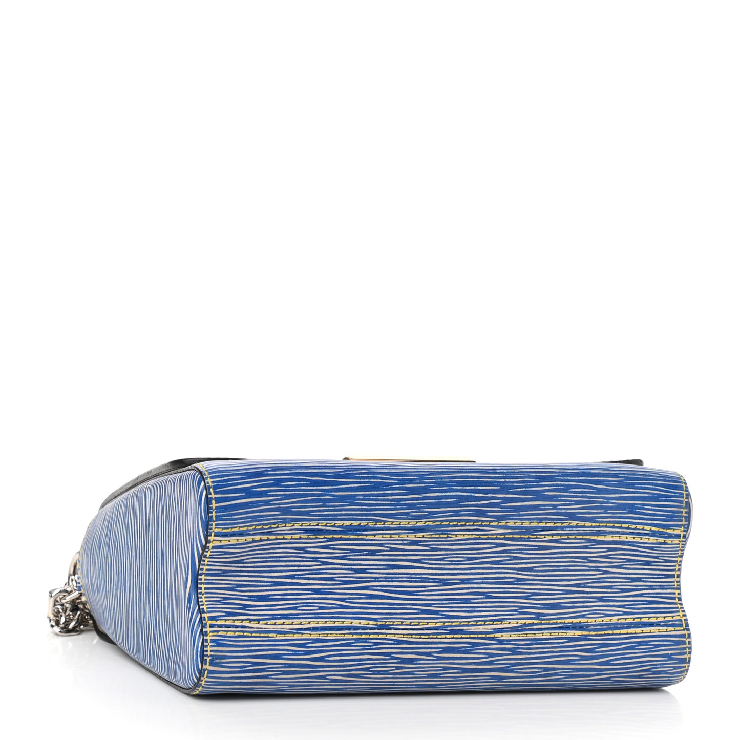 Epi Twist Shoulder Bag MM Denim Light