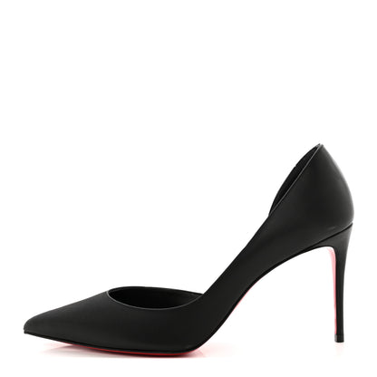 Christian Louboutin Shiny Nappa Iriza 85 Pumps 40 Black 1 of 12