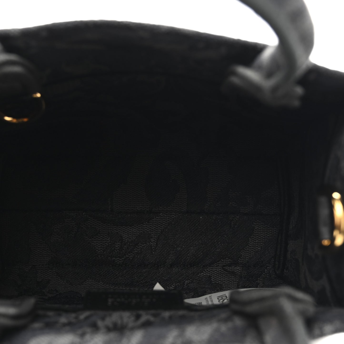 Jacquard Barocco Extra Small Athena Tote Tote Black