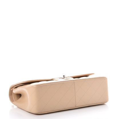 Chanel Caviar Quilted Jumbo Double Flap Beige Clair 5 of 8