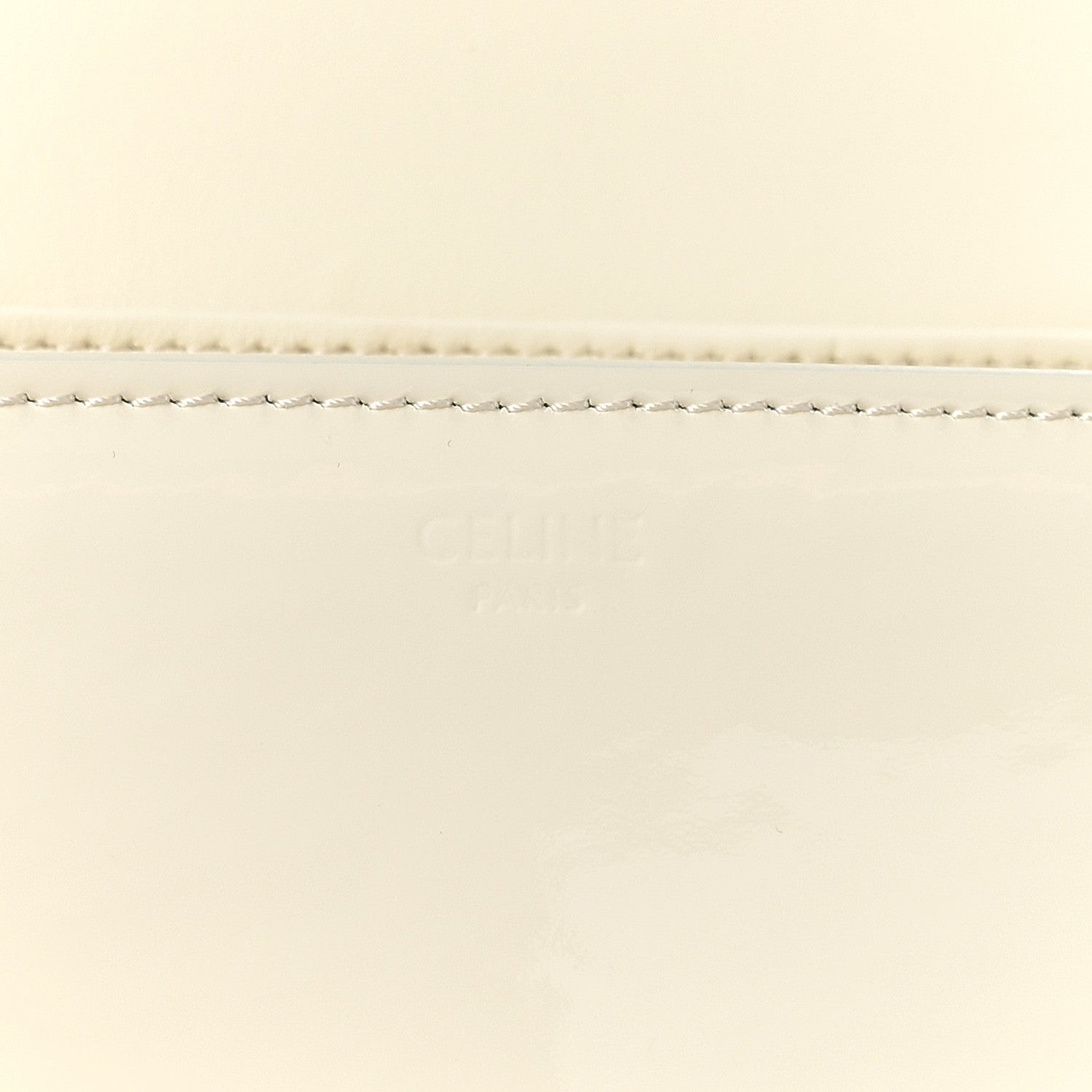 Celine Patent Teen Garance  Black White 6 of 11