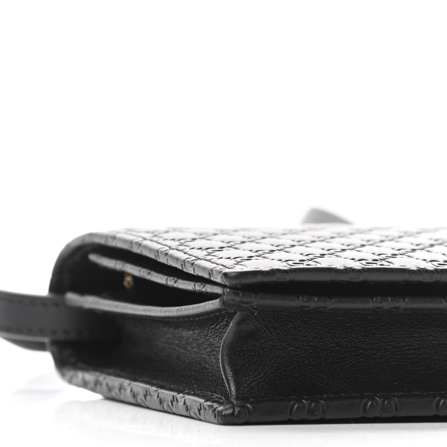 Gucci Microguccissima Crossbody Wallet Black 9 of 11