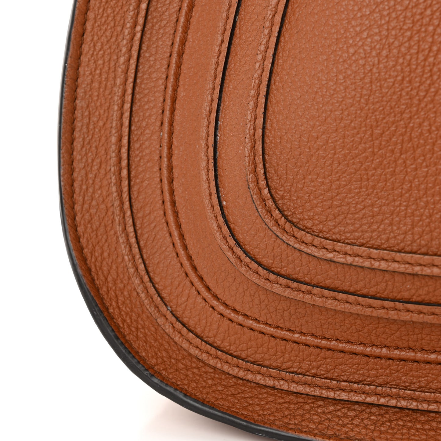 Calfskin Marcie Hobo Tote Tan
