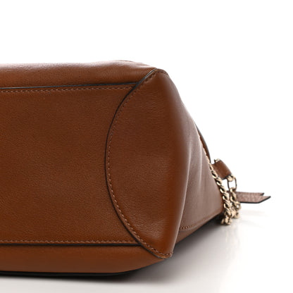 Chloe Calfskin Medium Faye Day Shoulder Bag Tan 11 of 11