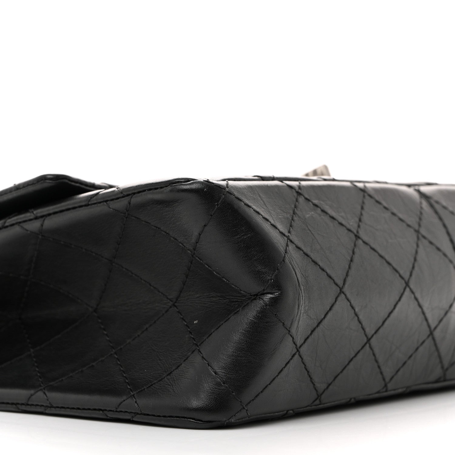 Chanel Aged Calfskin Quilted 2.55 Reissue 226 Flap Black 9 of 11