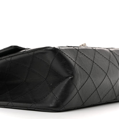 Chanel Aged Calfskin Quilted 2.55 Reissue 226 Flap Black 9 of 11