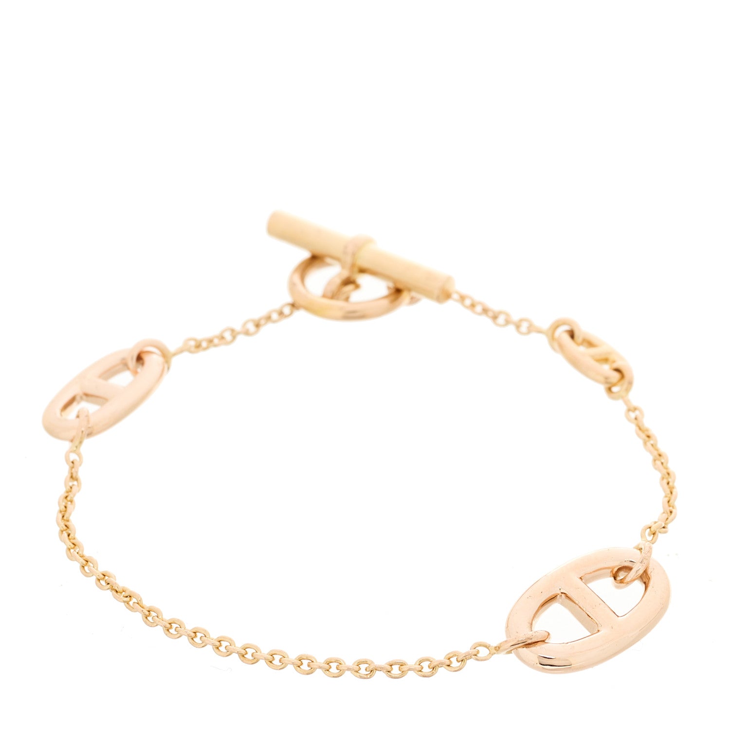 Hermes 18K Rose Gold PM Farandole Bracelet 2 of 4