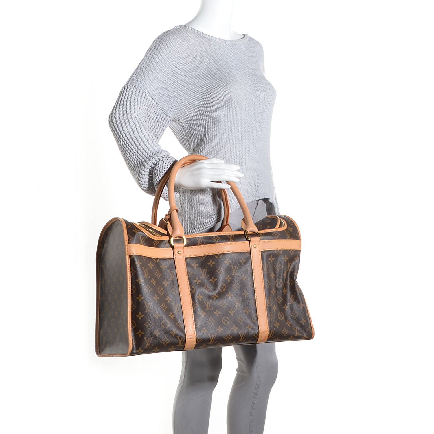 Louis Vuitton Monogram Sac Chien 50 Pet Carrier 2 of 7