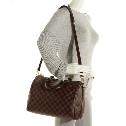 Louis Vuitton Damier Ebene Speedy Bandouliere 30 2 of 8