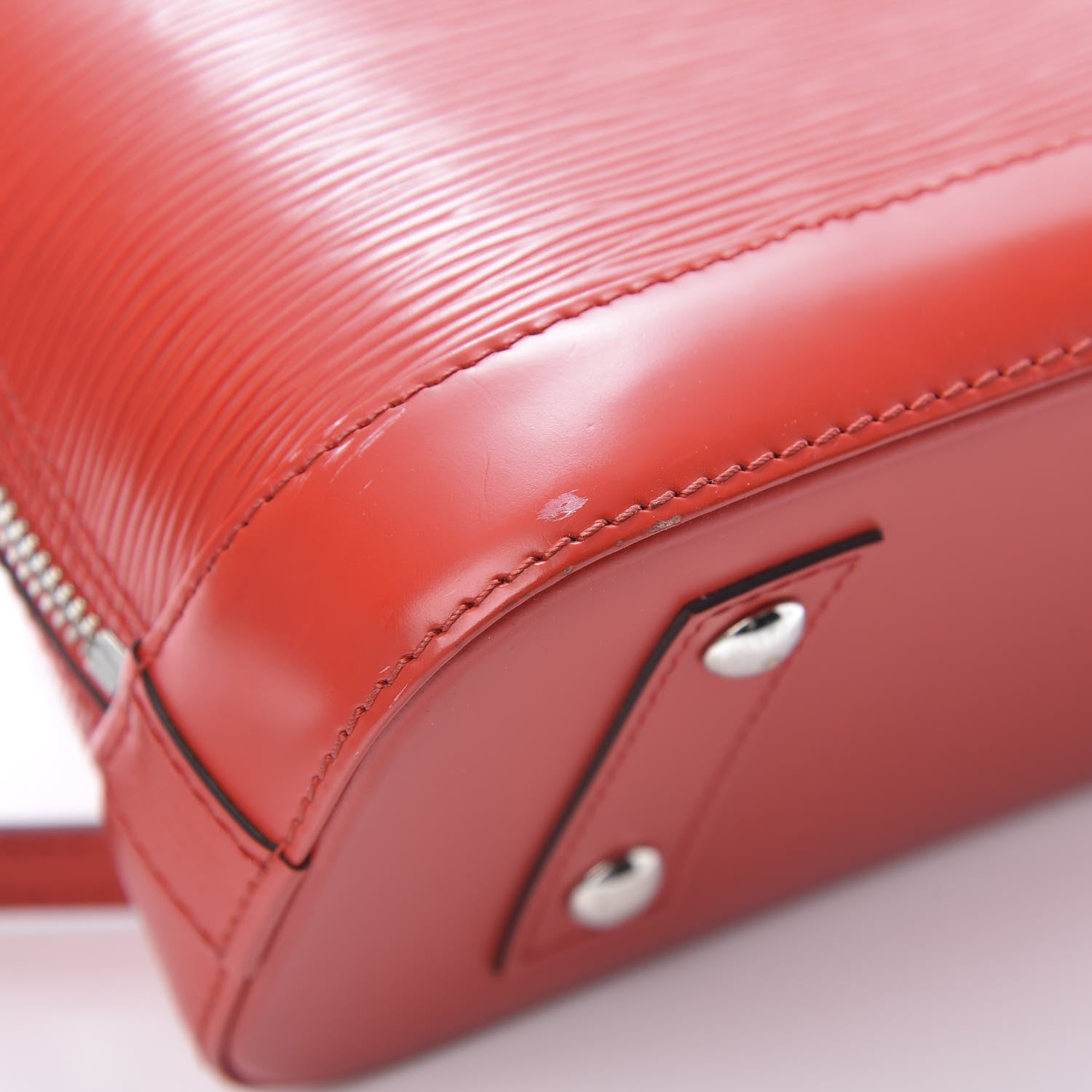 Louis Vuitton Epi Alma BB Coquelicot 12 of 14