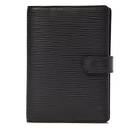 Louis Vuitton Epi Small Ring Agenda Black 1 of 8