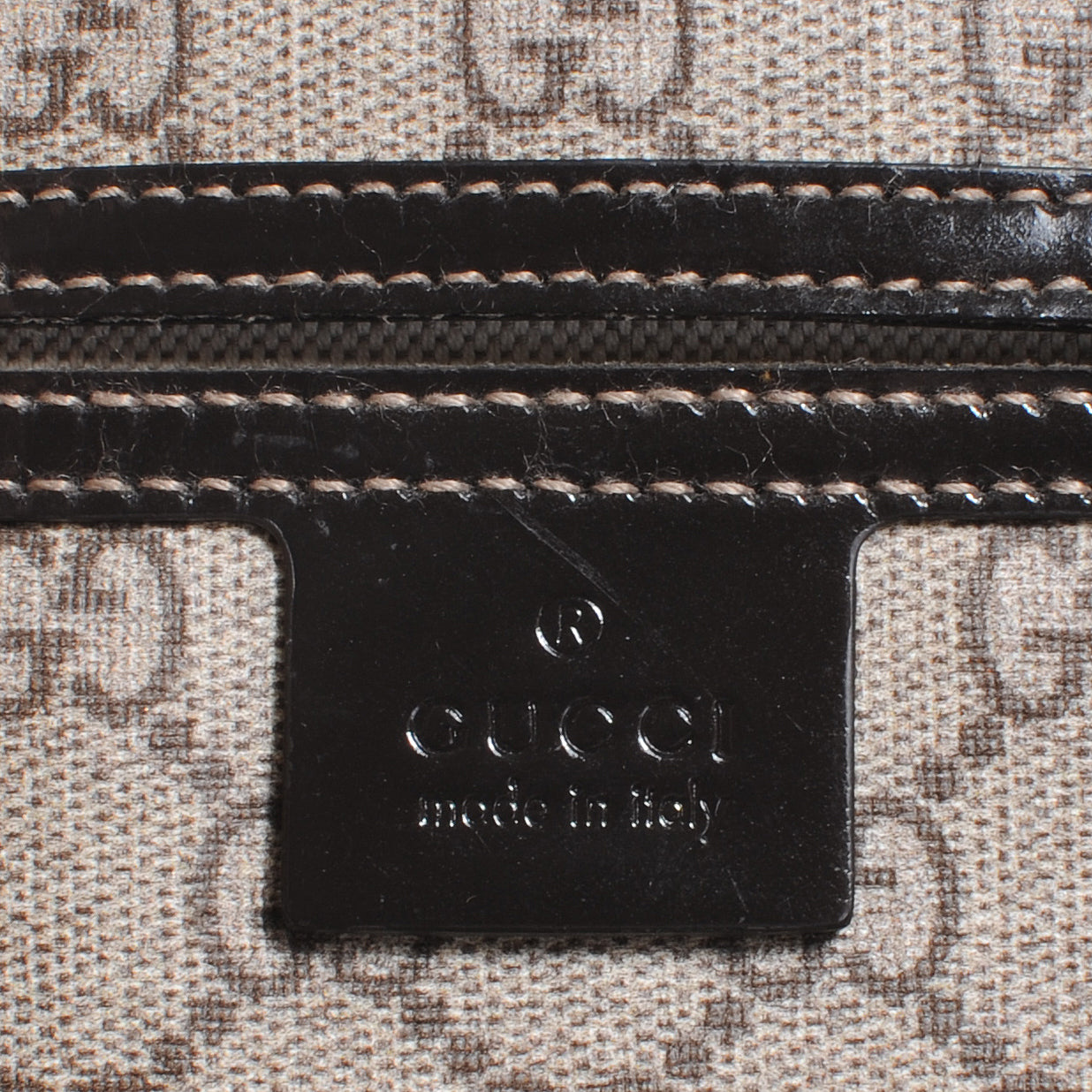 Gucci GG Plus Monogram Tattoo Heart Medium Joy Tote Ebony 6 of 8