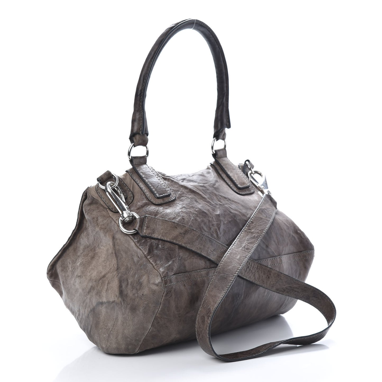 Tumbled Sheepskin Medium Pandora Charcoal