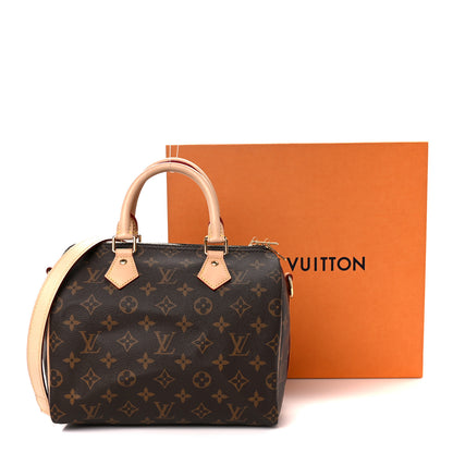 Louis Vuitton Monogram Speedy Bandouliere 25 10 of 10