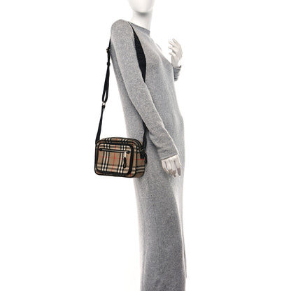 Burberry Canvas Check Paddy Messenger Archive Beige 2 of 9