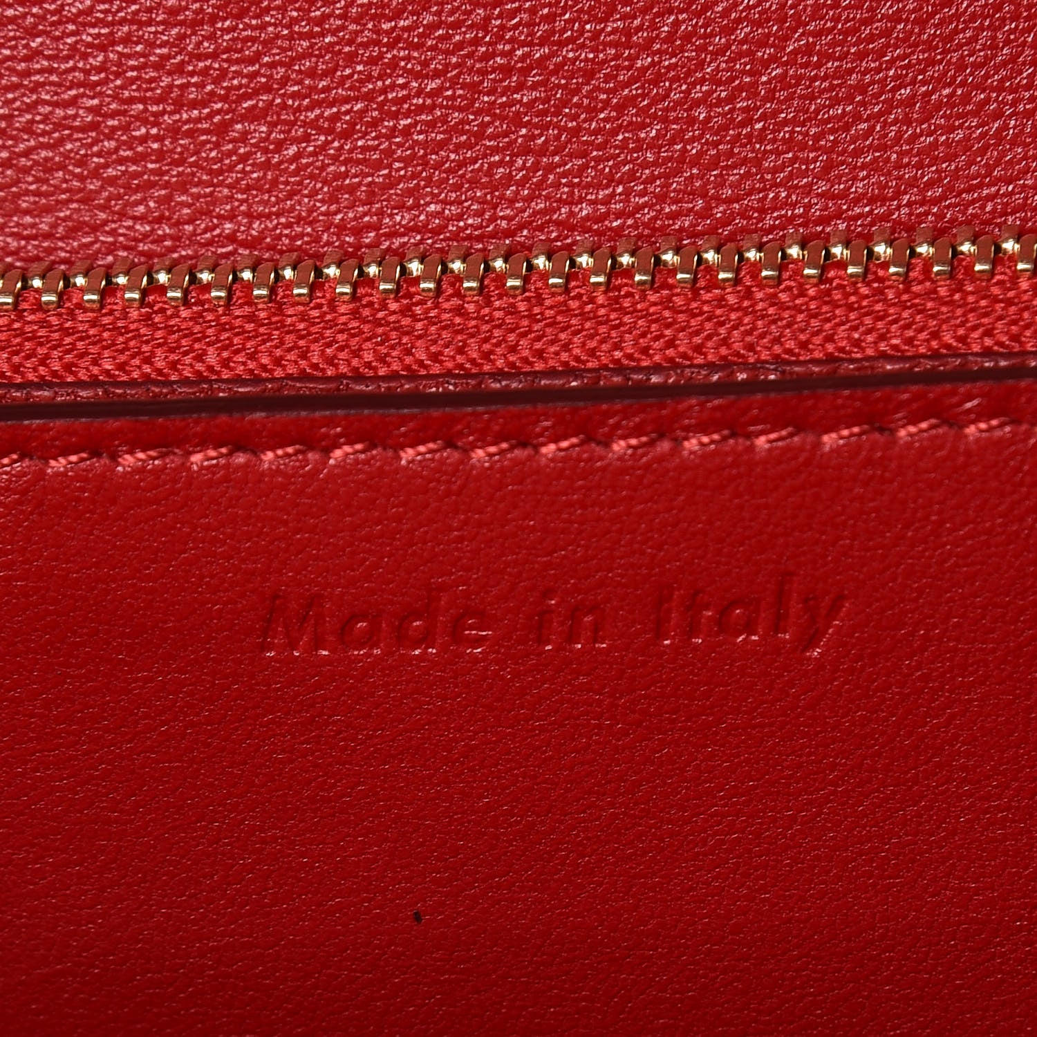 Celine Goatskin Medium Classic Box Flap Bag Carmin 9 of 9