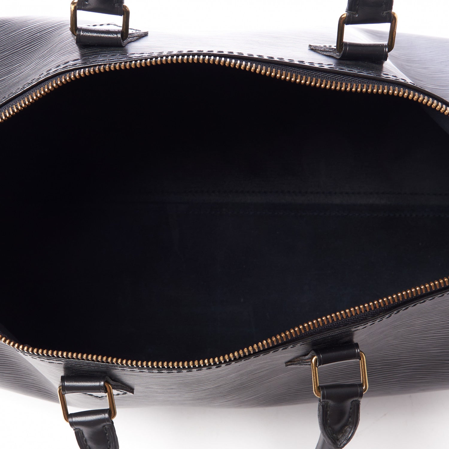 Louis Vuitton Epi Speedy 40 Black 6 of 8