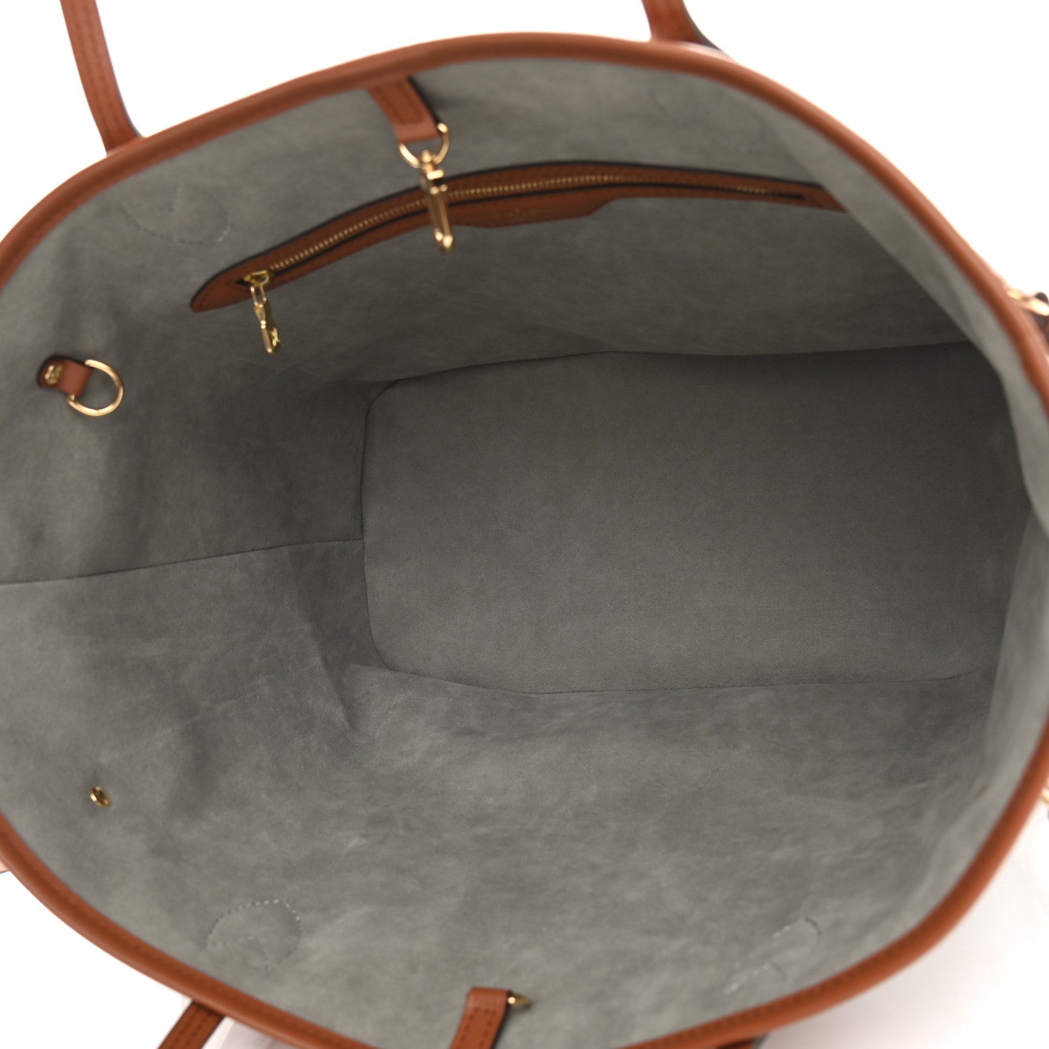 Louis Vuitton Metallic Monogram LV Garden Neverfull MM Silver 5 of 10