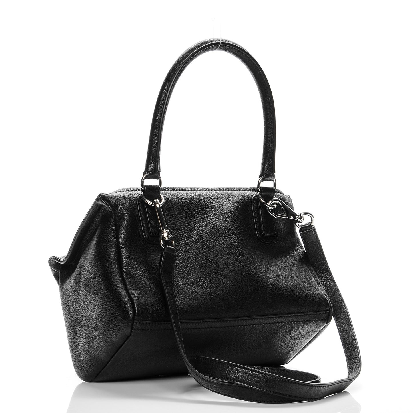 Sugar Goatskin Small Pandora Black