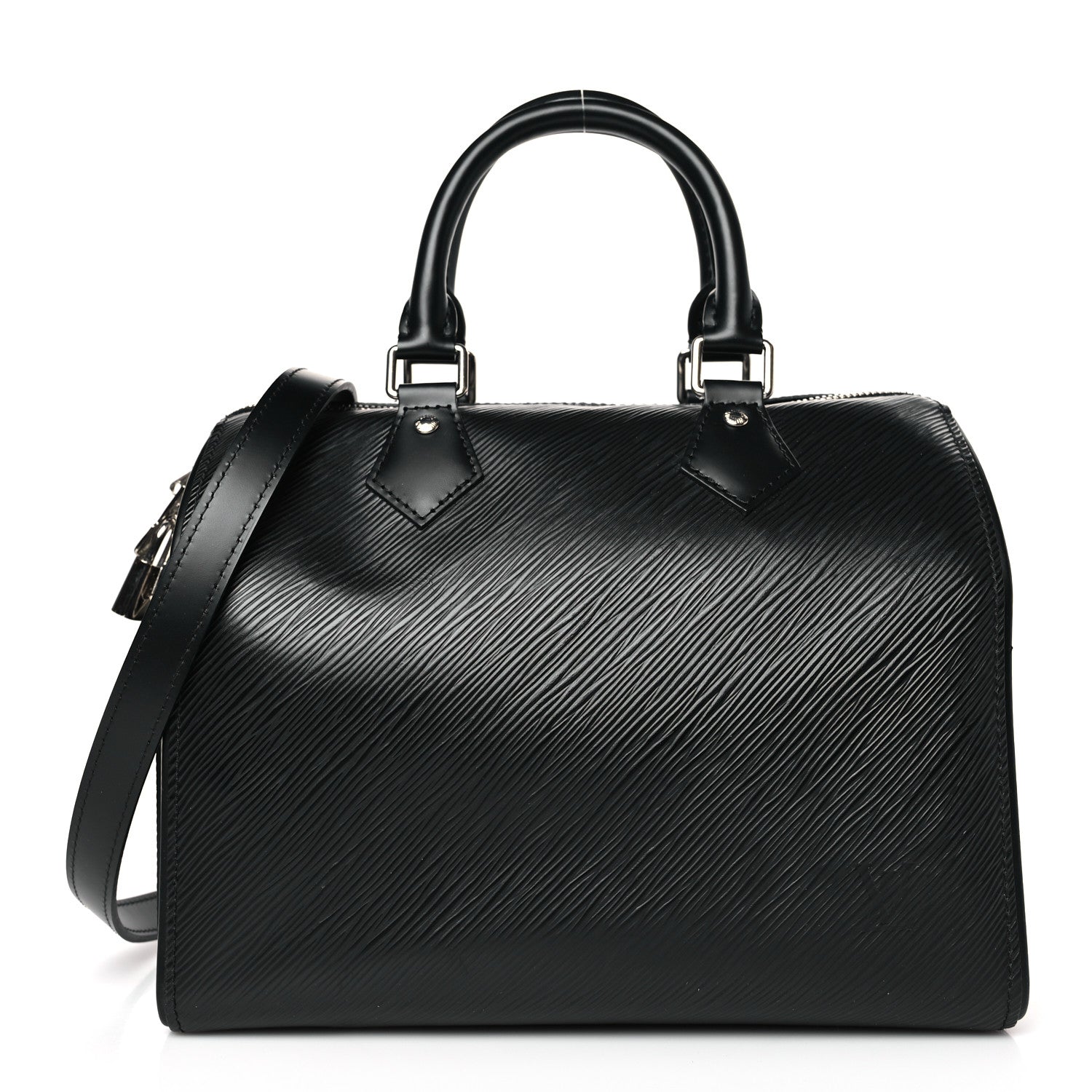 Louis Vuitton Epi Speedy Bandouliere 25 Black 1 of 8