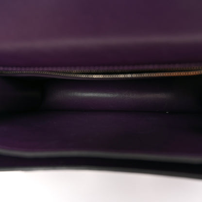 Hermes Ostrich Constance 24 Violine 5 of 11