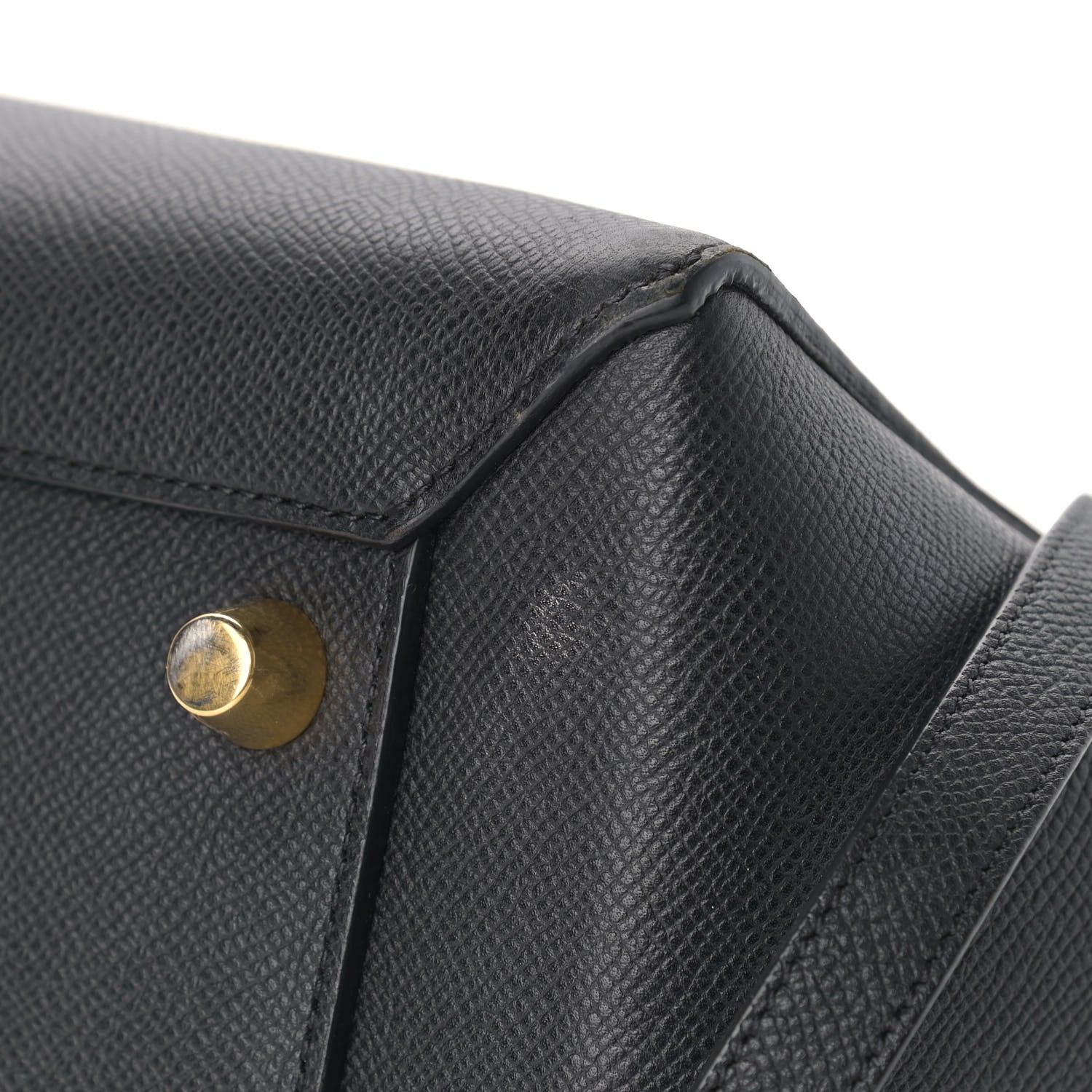 Celine Grained Calfskin Mini Belt Bag Black 10 of 12