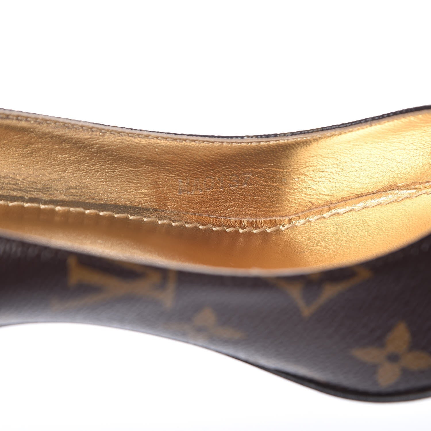 Louis Vuitton Reverse Monogram Cherie Pumps 38.5 8 of 9