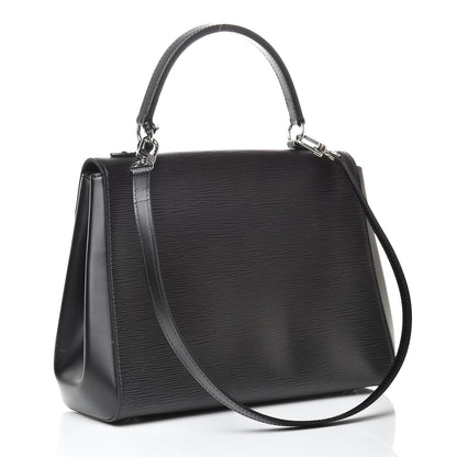 Louis Vuitton Epi Cluny MM Black 3 of 9