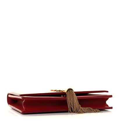 Saint Laurent Smooth Calfskin Classic Monogram Kate Tassel Chain Wallet New Lipstick 4 of 8