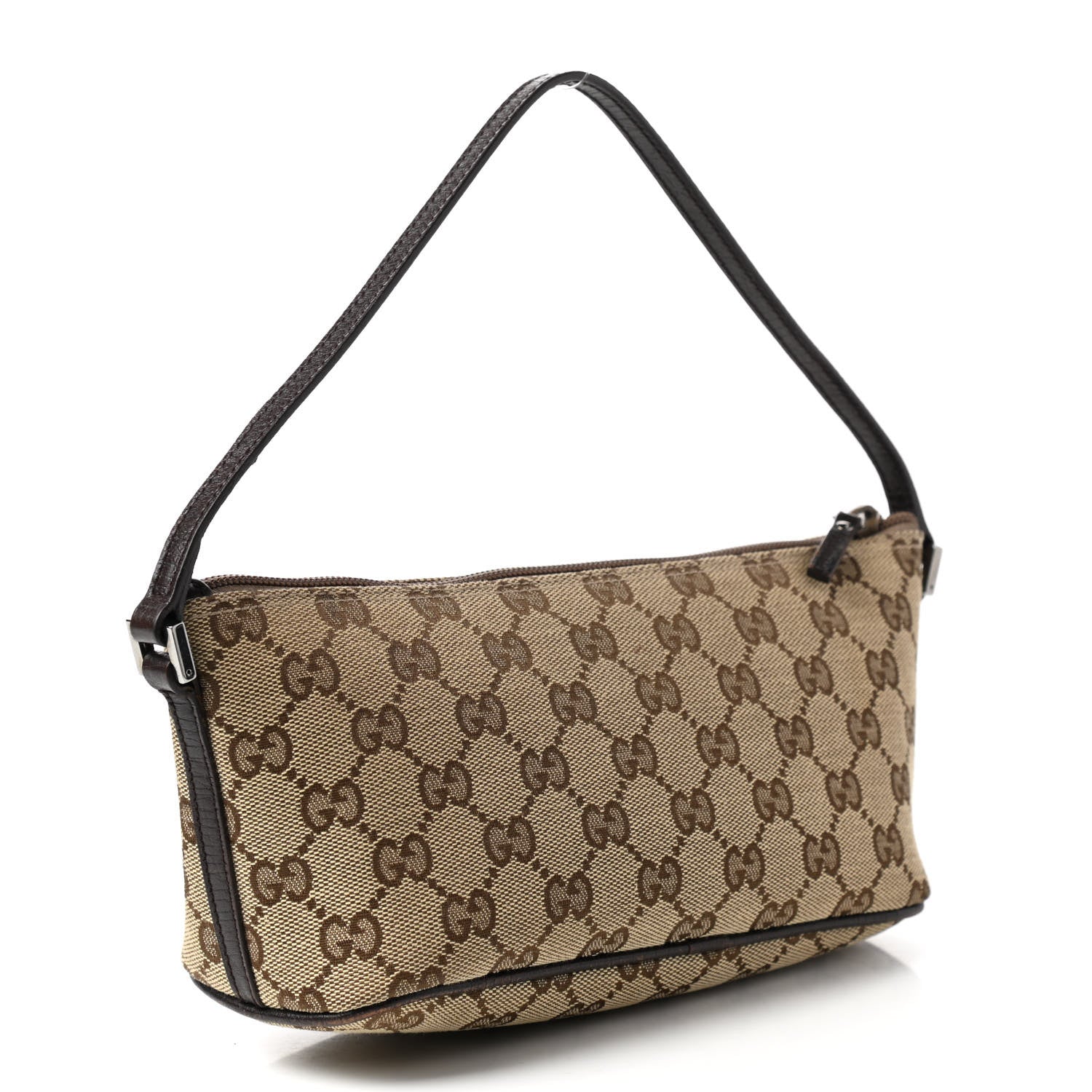 Gucci Monogram Boat Pochette Brown 2 of 8
