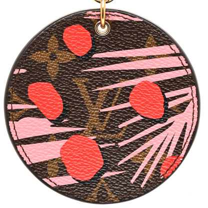 Louis Vuitton Monogram Jungle Dots Bag Charm Key Ring Sugar Pink Poppy 6 of 6