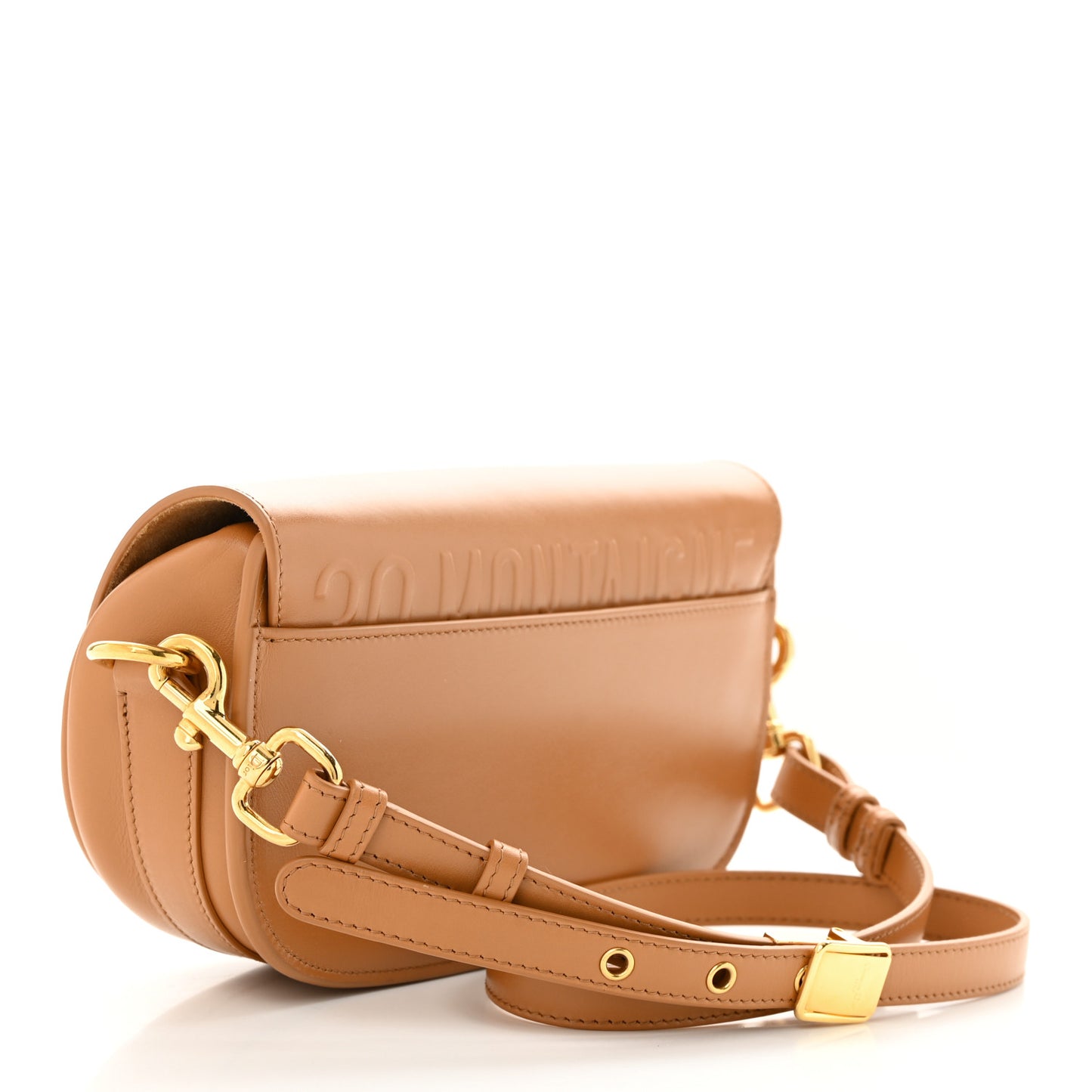Box Calfskin East West Bobby Bag Amber