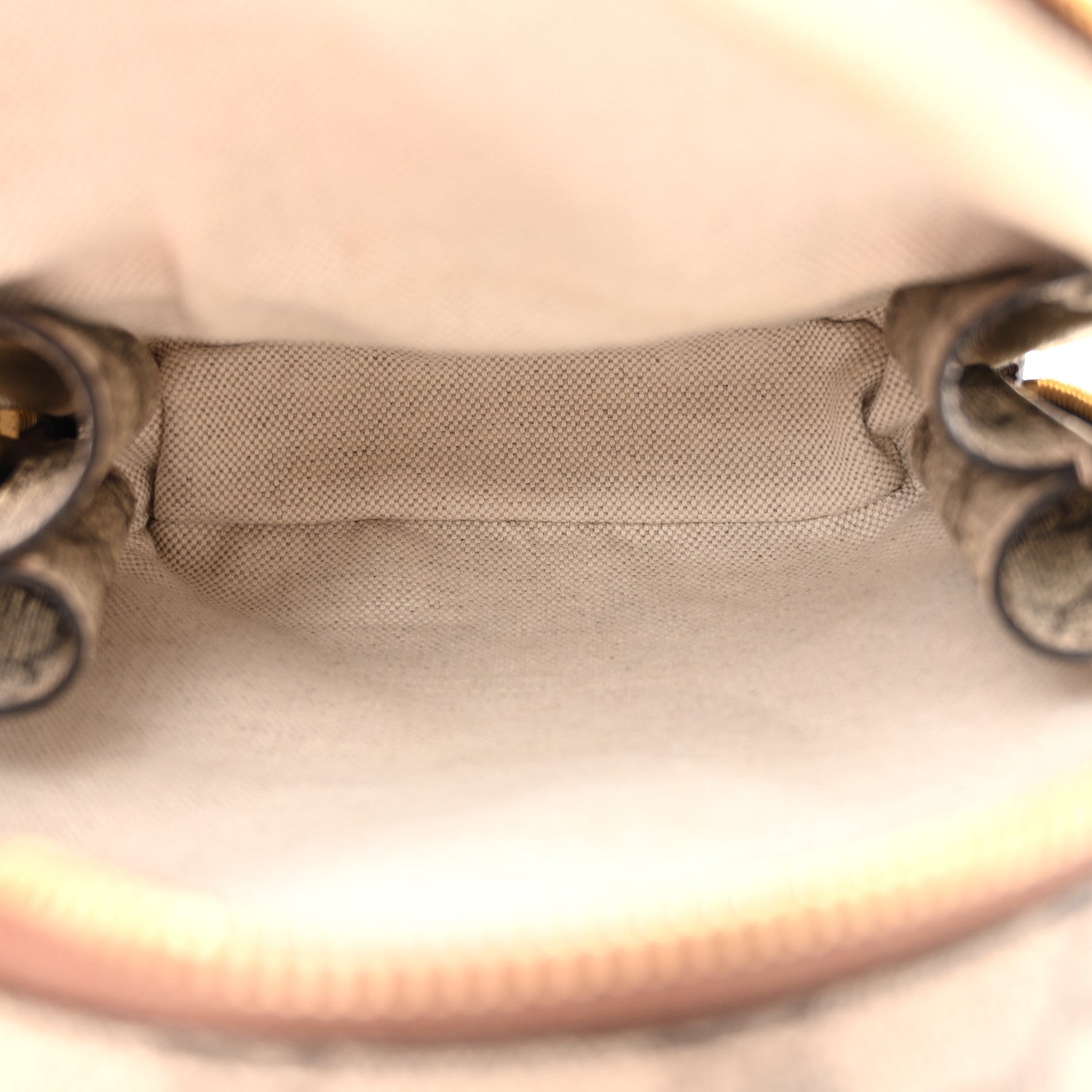Gucci GG Supreme Monogram Azalea Calfskin Retro Interlocking G Multi-Function Bag Beige Ebony Brown Sugar 5 of 10