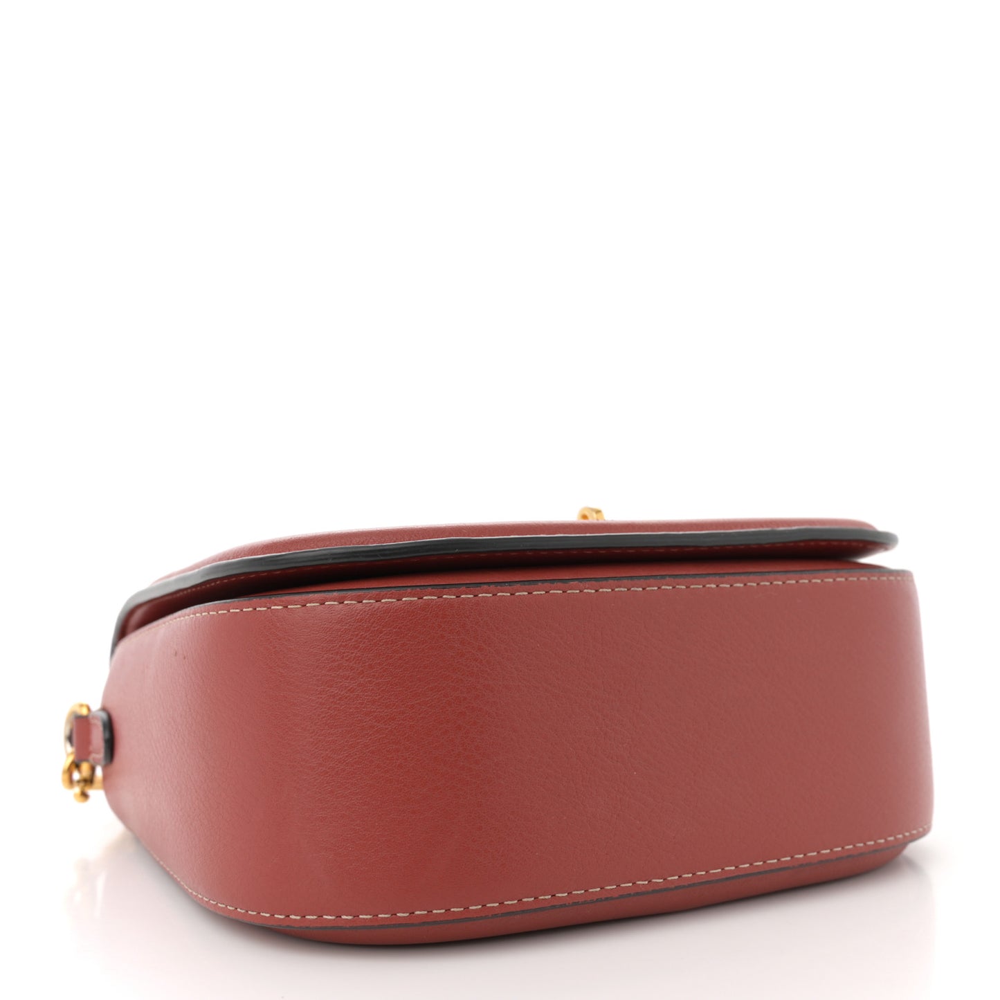 Calfskin Darley Satchel Rust