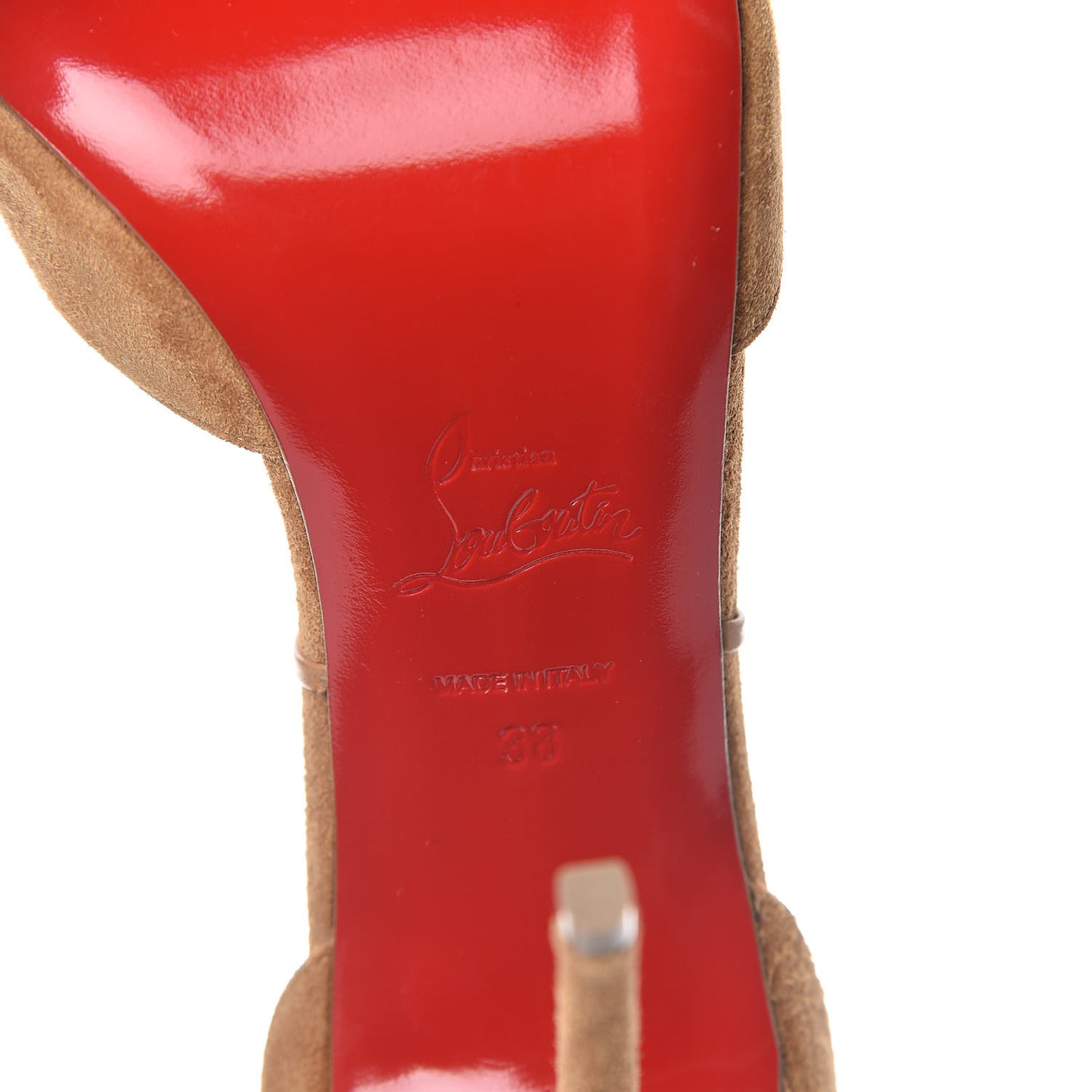 Veau Velours Janidi 100 Pumps 38 Safari