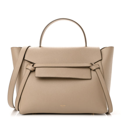 Celine Grained Calfskin Mini Belt Bag Light Taupe 1 of 10