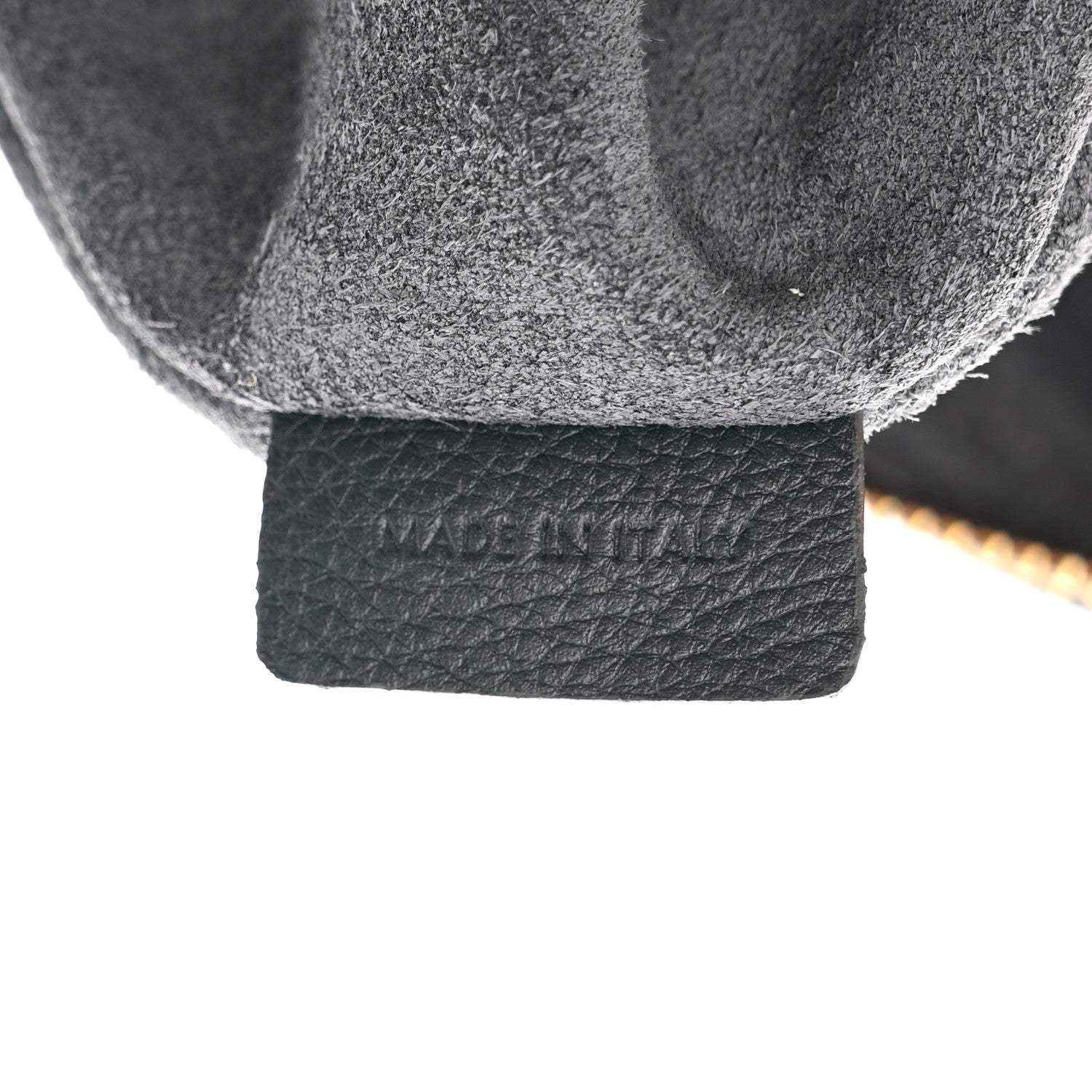 Celine Calfskin Triomphe Heloise Shoulder Bag Slate Grey 7 of 12
