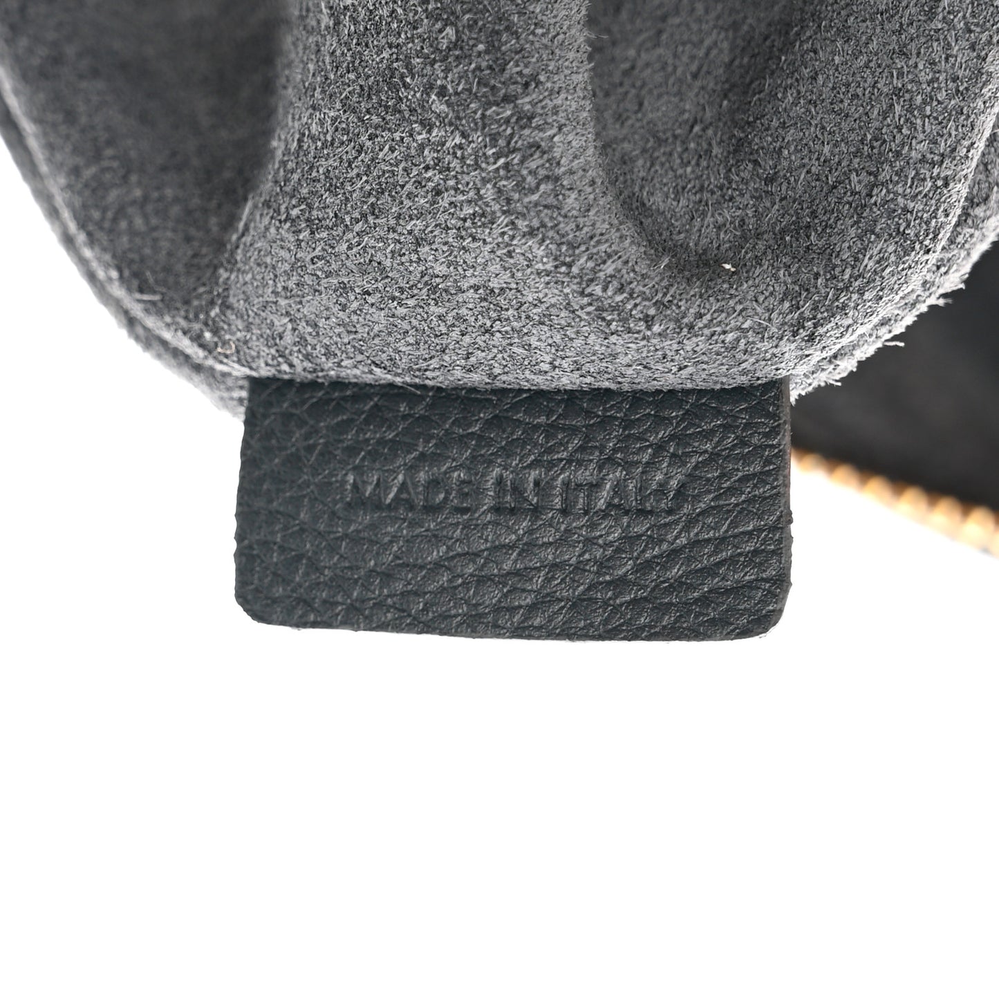 Calfskin Triomphe Heloise Shoulder Bag Slate Grey