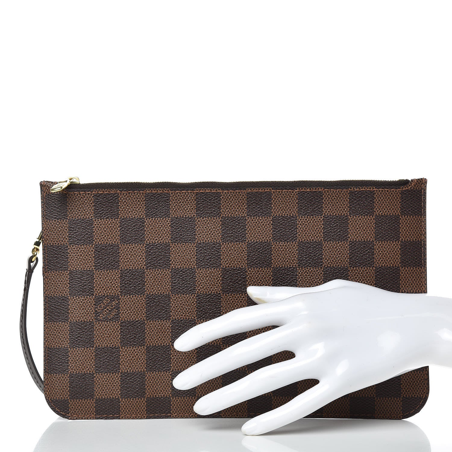 Louis Vuitton Damier Ebene Neverfull MM GM Pochette 2 of 6
