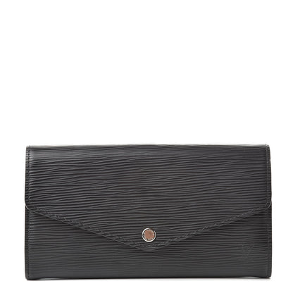 Louis Vuitton Epi Sarah Wallet NM Black 1 of 9