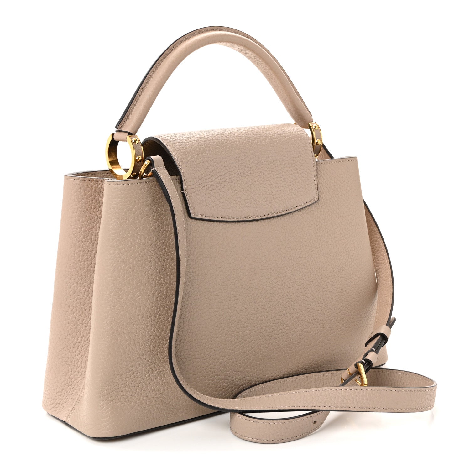 Louis Vuitton Taurillon Capucines PM Galet 5 of 17