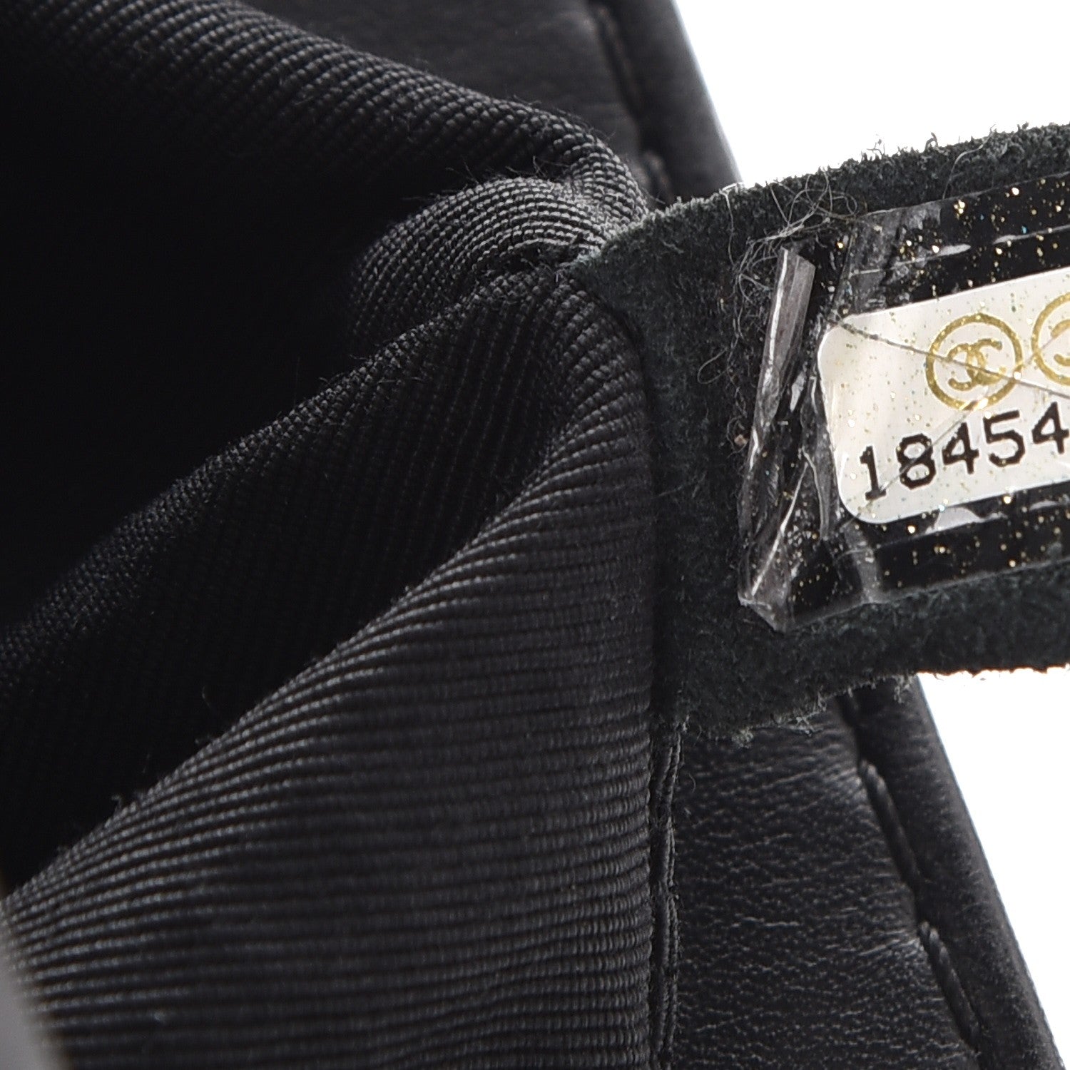 Chanel Calfskin Double Stitch Medium Boy Flap Black 7 of 8