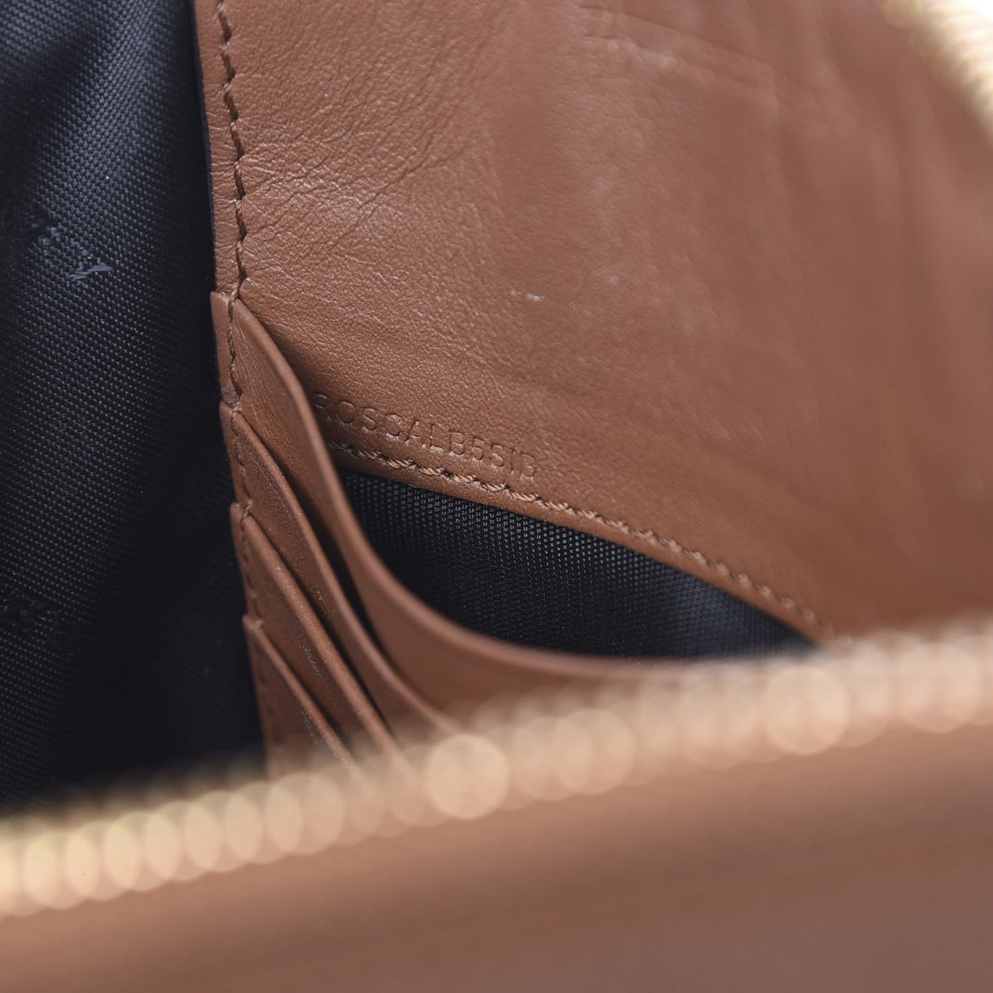 Haymarket Check Peyton Crossbody Clutch Bag Toffee