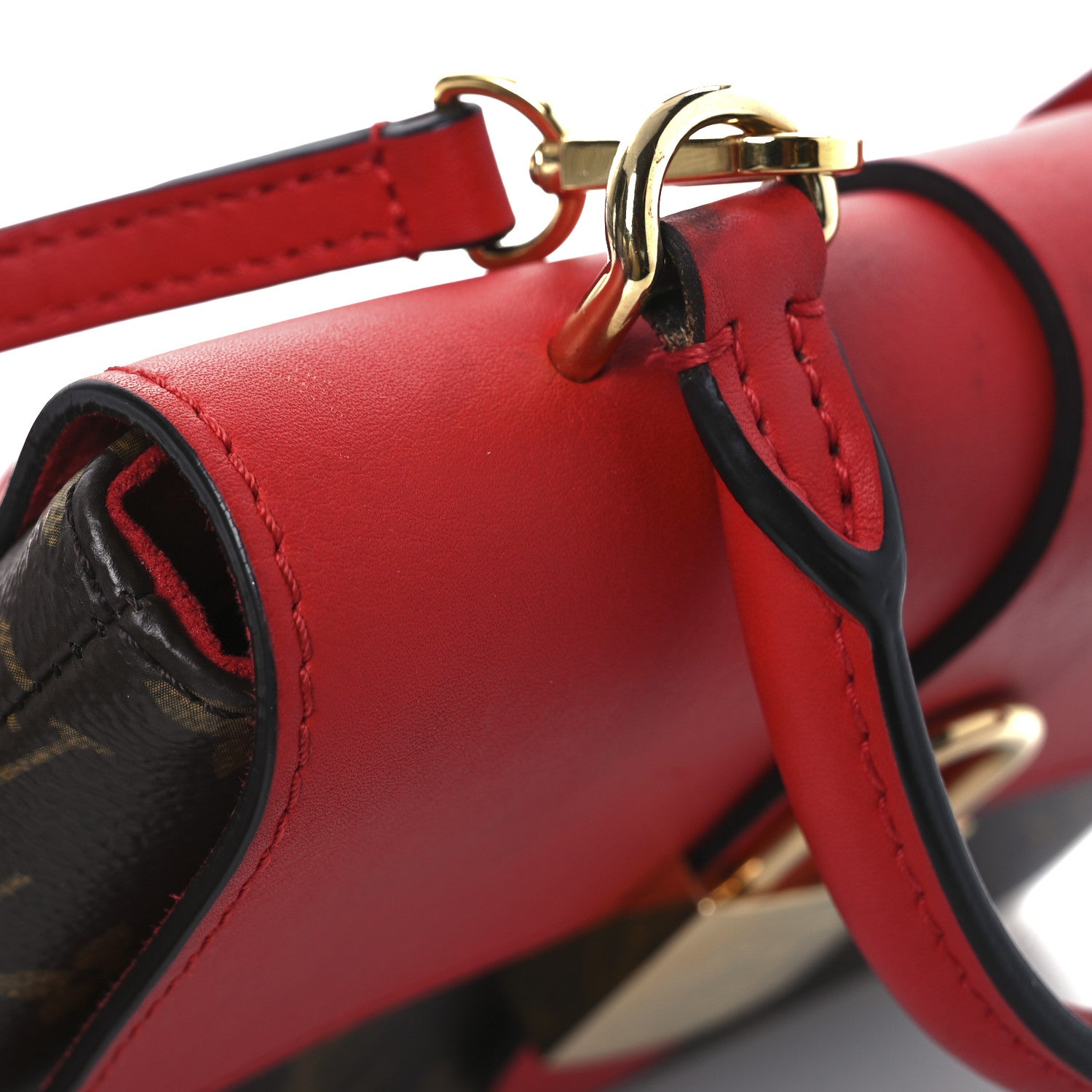 Louis Vuitton Monogram Locky BB Coquelicot 17 of 19