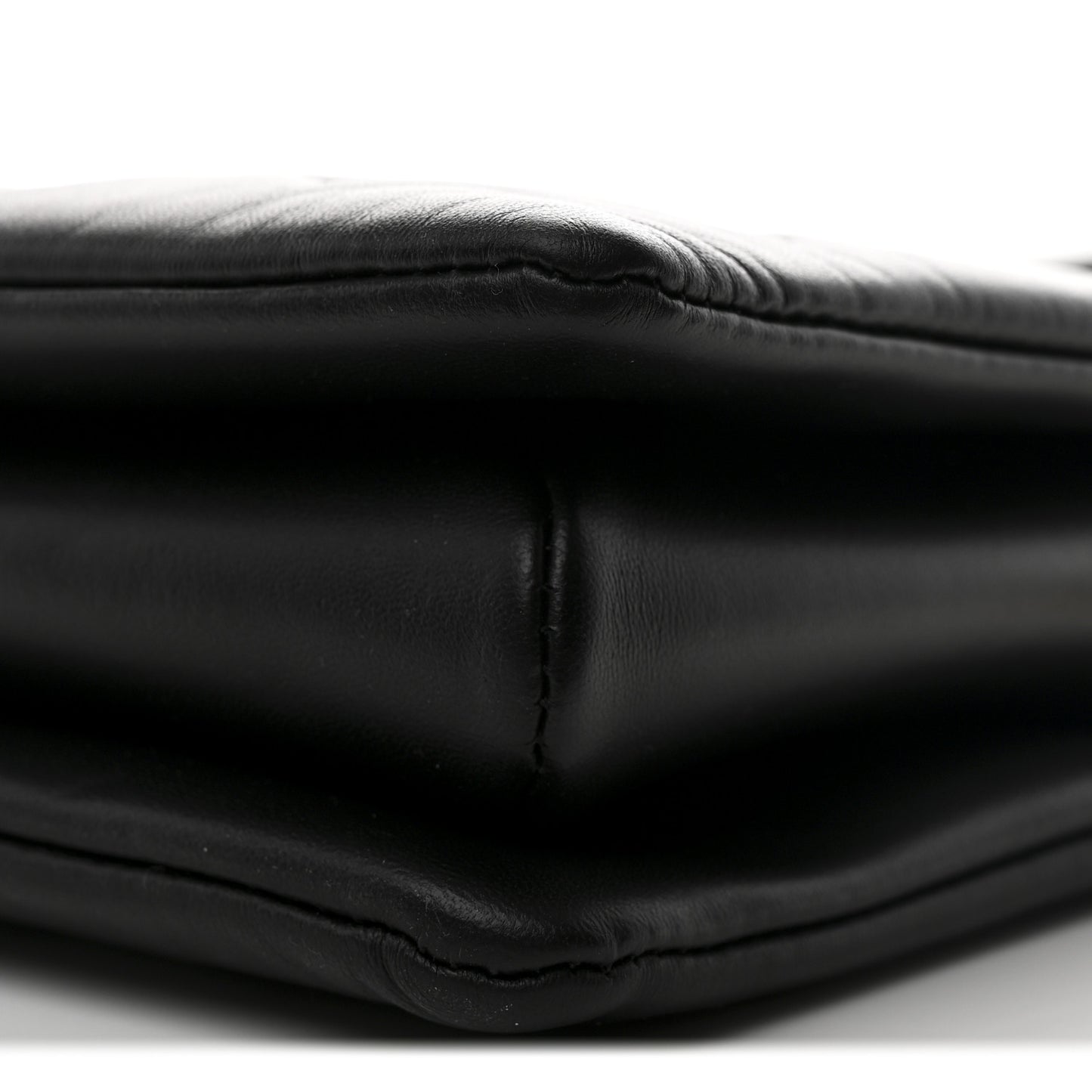 Lambskin Embossed Monogram Coussin PM Black