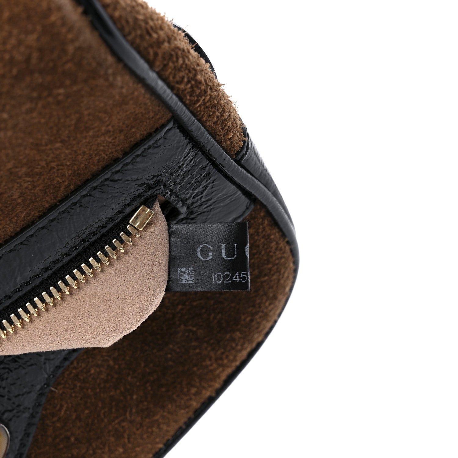 Gucci Suede Small Ophidia Belt Bag 85 34 Brown 9 of 10