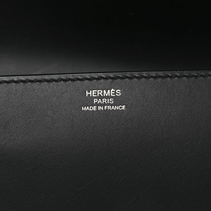 Hermes Box Medor 29 Clutch Black 6 of 12